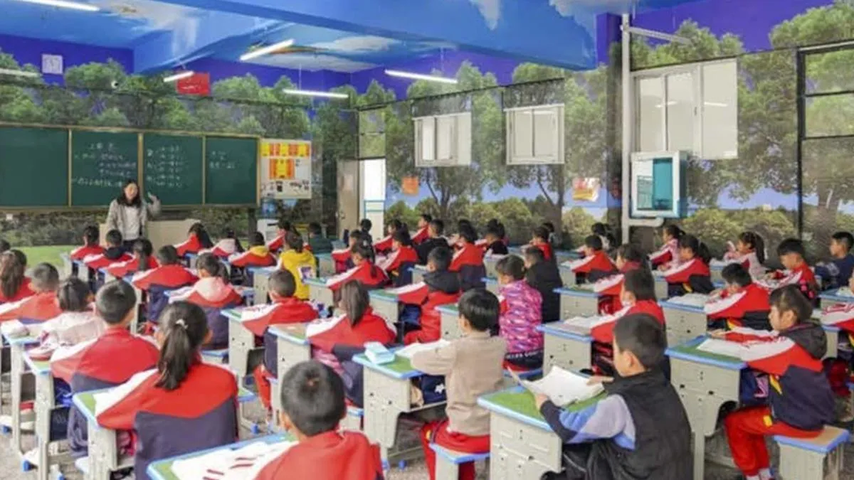 Transformar aulas en entornos naturales podría reducir la miopía infantil, según estudio en China