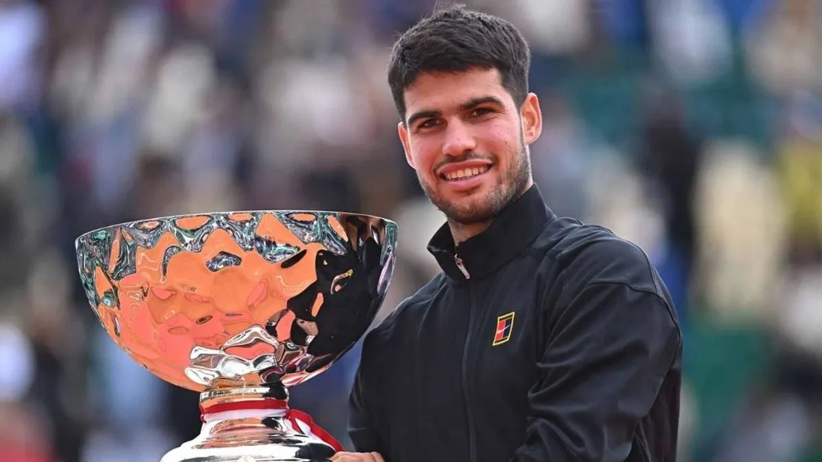 Carlos Alcaraz se corona en Montecarlo tras un inicio complicado y una lesión de Musetti