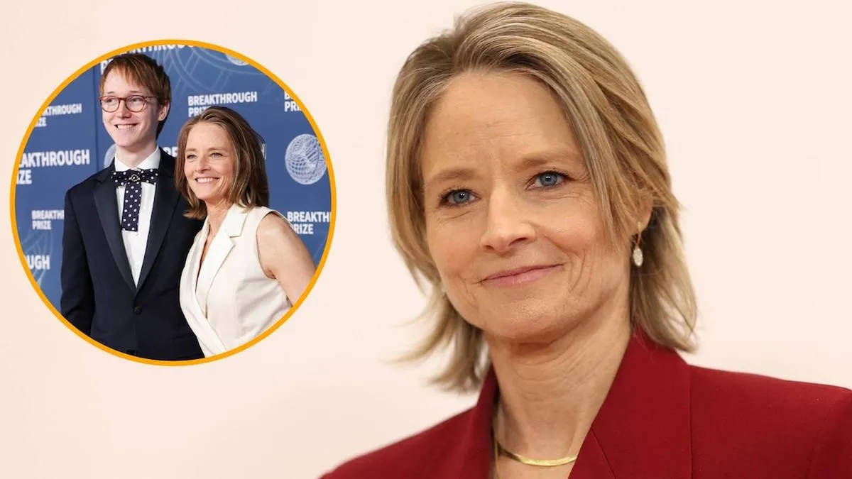 Jodie Foster y su "hijo científico" Kit deslumbran en la alfombra roja.