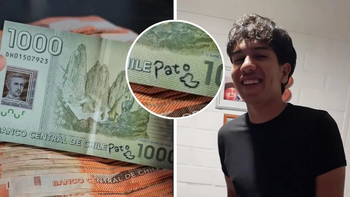 Un estudiante de Quillota gana $1.000.000 tras encontrar un billete especial en una compra de queso