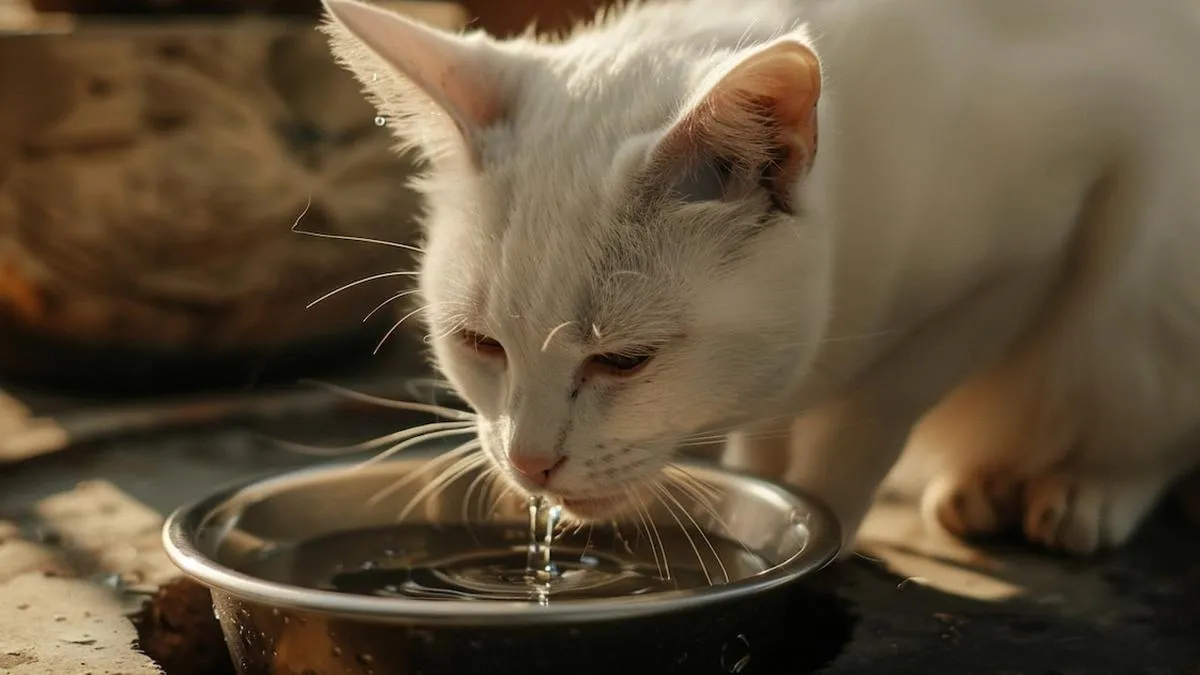 Descubre por qué los gatos evitan el agua y sus curiosas razones.