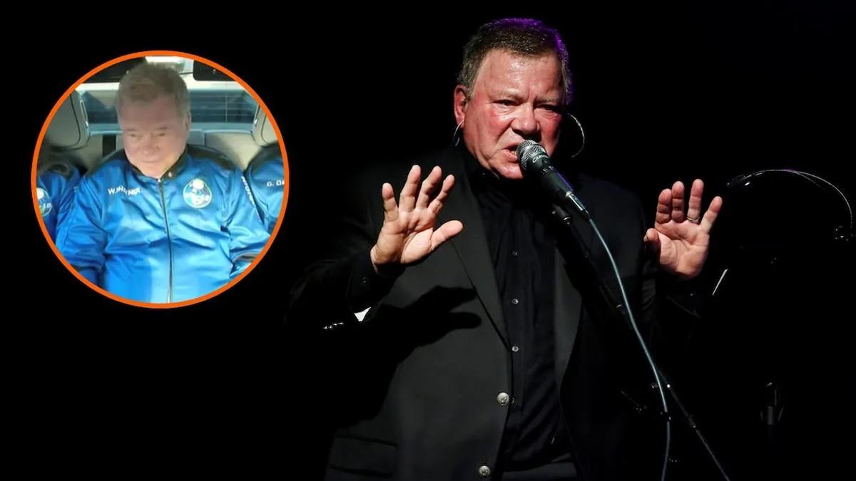 William Shatner revela profunda tristeza tras su viaje al espacio y reflexiona sobre la fragilidad de la Tierra