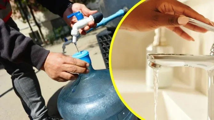 Cortes de agua en seis comunas: hasta 15 horas sin suministro este jueves.