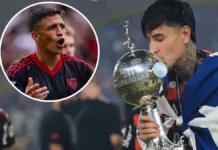 Alexis Sánchez celebra el triunfo de Pulgar en la Copa Libertadores con un emotivo mensaje.