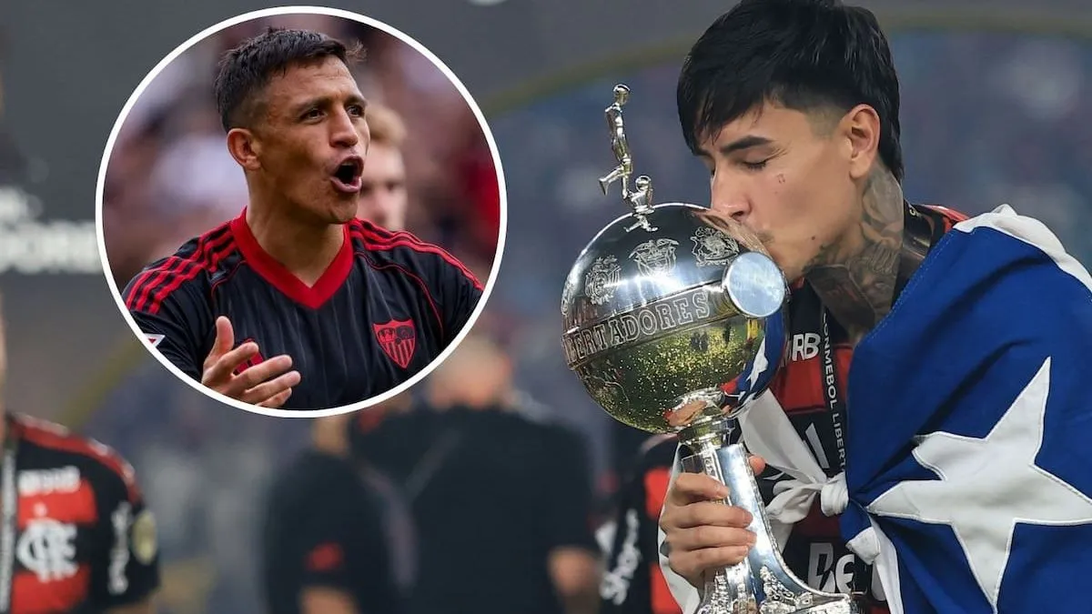¡Alexis Sánchez celebra a Pulgar antes del derbi! “Sangre nortina, flaquito” tras su triunfo en la Libertadores 2025