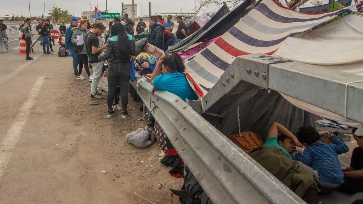 Gobernador de Tacna solicita Estado de Emergencia por aumento de migrantes indocumentados desde Chile