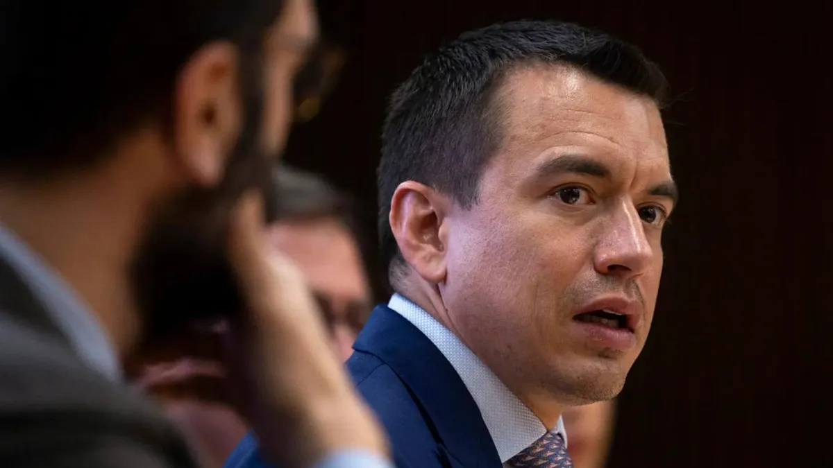 Ecuador: Dimiten Ivonne Núñez y Danilo Palacios tras revés electoral de Daniel Noboa en referéndum