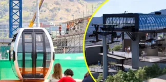 Un error inesperado lleva a la demolición de una base del Teleférico Bicentenario.