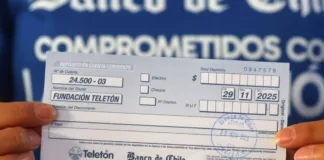 Sucursales del Banco de Chile abiertas esta noche para apoyar la Teletón.