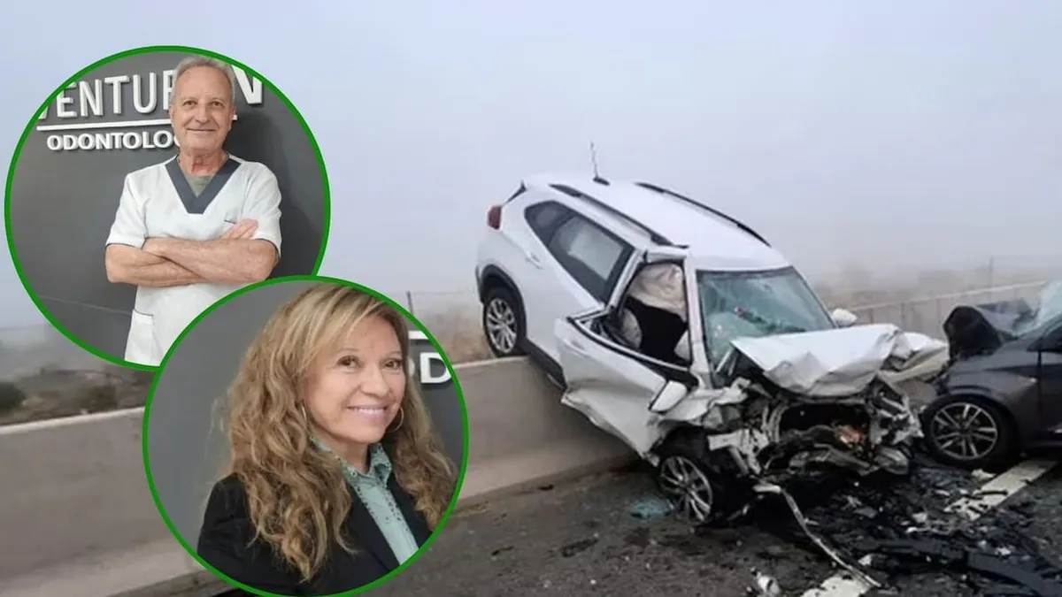 Accidente en autopista Los Andes deja dos niñas argentinas graves y dos abuelos fallecidos