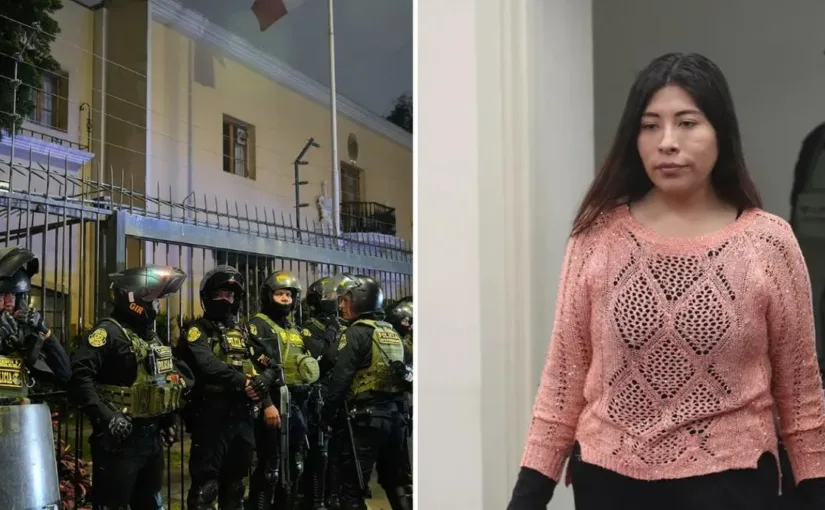 Perú refuerza seguridad en embajada de México ante riesgo de fuga de la ex primera ministra Betssy Chávez asilada