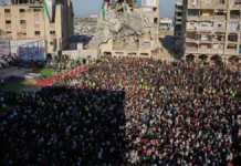 Masiva boda de 54 parejas en el sur de Gaza