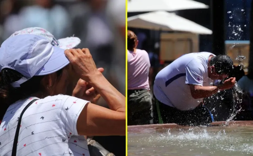 Advertencia agrometeorológica: temperaturas de hasta 36°C en la zona central.