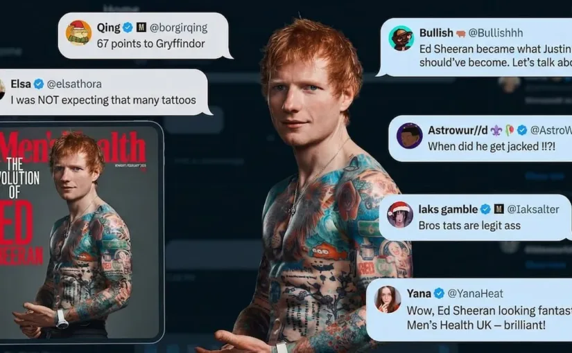 La sorprendente transformación de Ed Sheeran: su nueva imagen desata un intenso debate sobre identidad y masculinidad