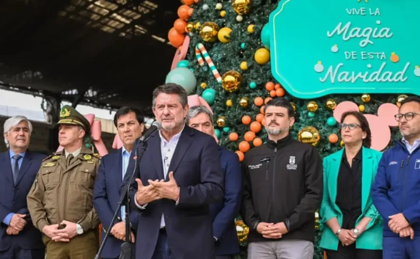 Gobierno de Santiago presenta el Plan Navidad Segura 2025 para Estación Central.
