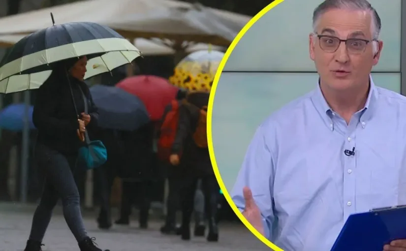 El meteorólogo de Megatiempo aclara las expectativas de lluvia en Santiago hoy.