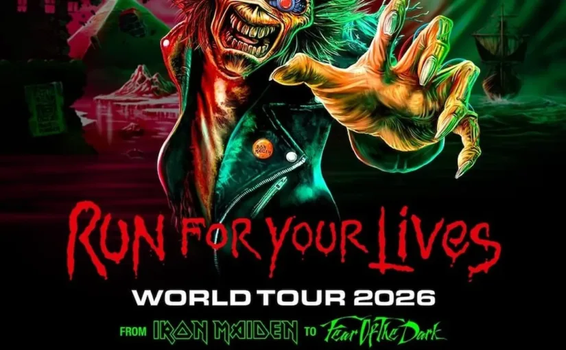 Iron Maiden anuncia su regreso a Chile en 2026: detalles de la gira por su 50 aniversario y precios de entradas