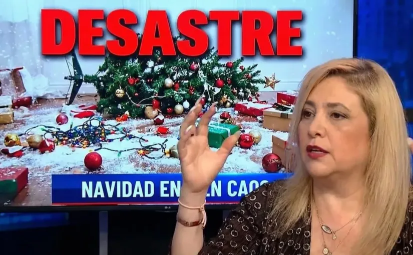 Latife Soto advierte sobre un posible desastre natural antes de Navidad.