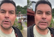 Marcelo Arismendi denuncia en redes a senador por amedrentar a su familia.