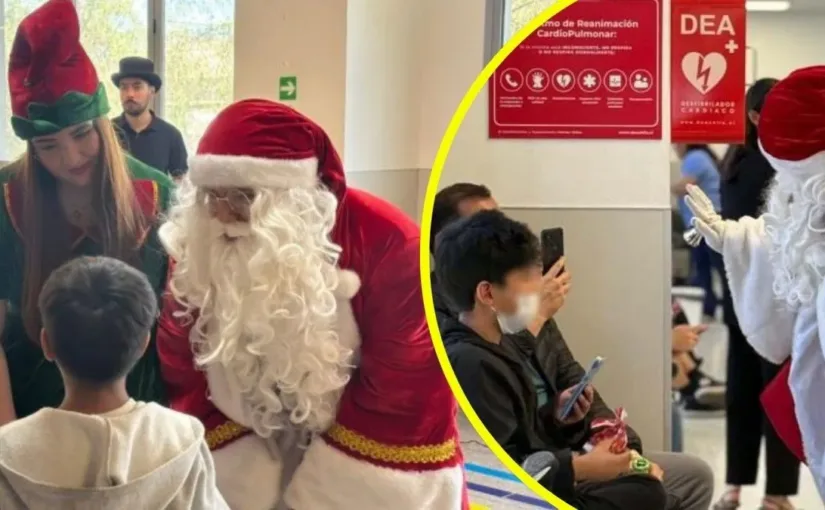 Hospital de Antofagasta celebra la Navidad con personajes mágicos y actividades para alegrar a pacientes y familias