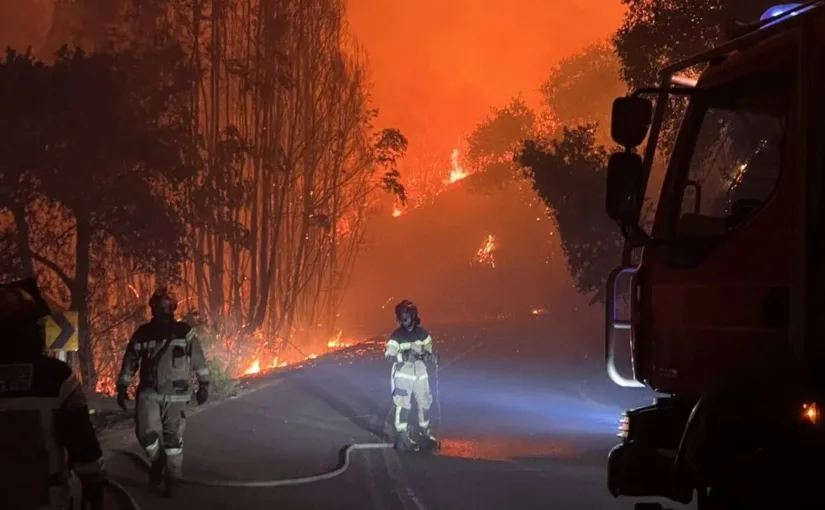 El acusado de intento de incendio en Maule queda en libertad tras la audiencia.