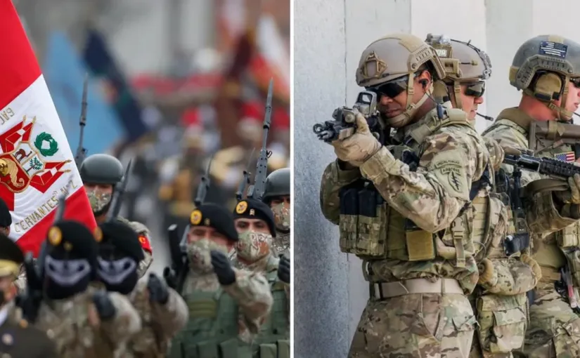Militares de EE. UU. ingresarán a Perú en 2026 para ejercicios con armamento.