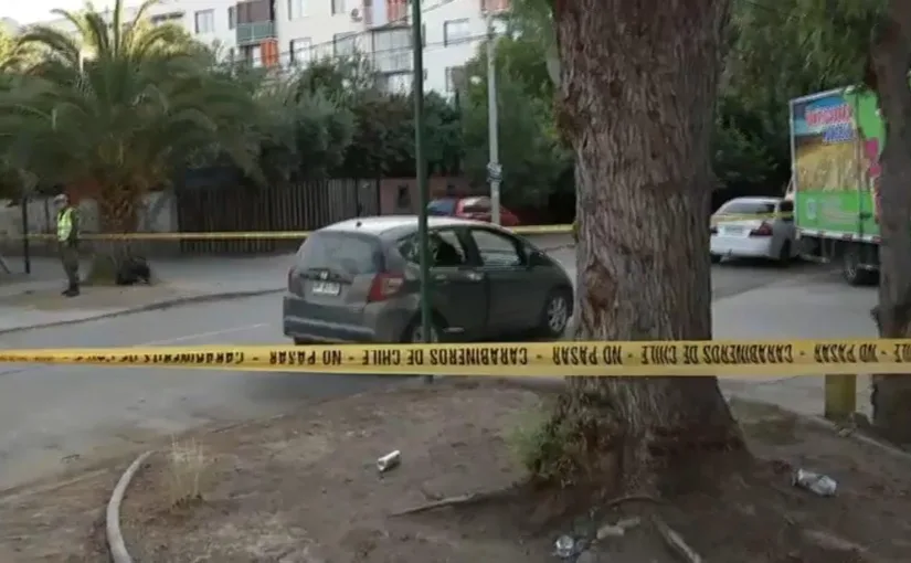 Hombre herido de bala en Renca es llevado al hospital por su propio agresor.