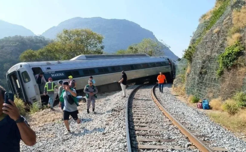 Tren con 241 pasajeros descarrila en Oaxaca: autoridades aún no reportan víctimas ni heridos tras el accidente