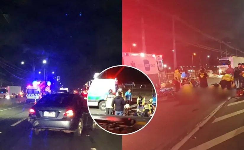 Fatal colisión en San Pedro de la Paz: mujer fallecida y hombre en estado grave.