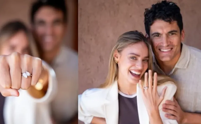 Esteban Grimalt y Trinidad de la Noi celebran su compromiso matrimonial con un emotivo anuncio en redes sociales