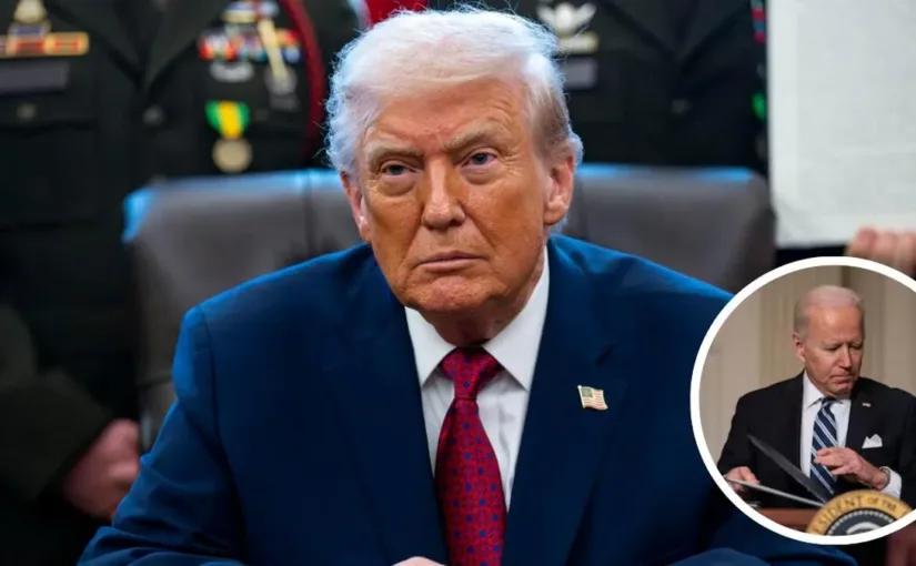 Trump destituye a 30 diplomáticos de carrera nombrados por Biden.