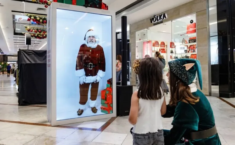 El primer Viejito Pascuero virtual de Sudamérica revoluciona la celebración navideña.