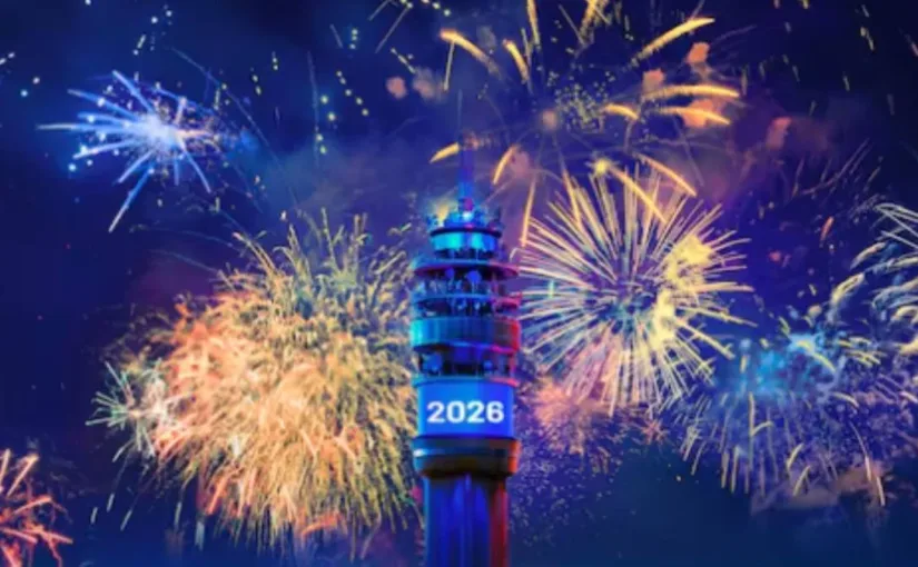 ¡Vuelve el show de fuegos artificiales en Torre Entel! Un Año Nuevo inolvidable.