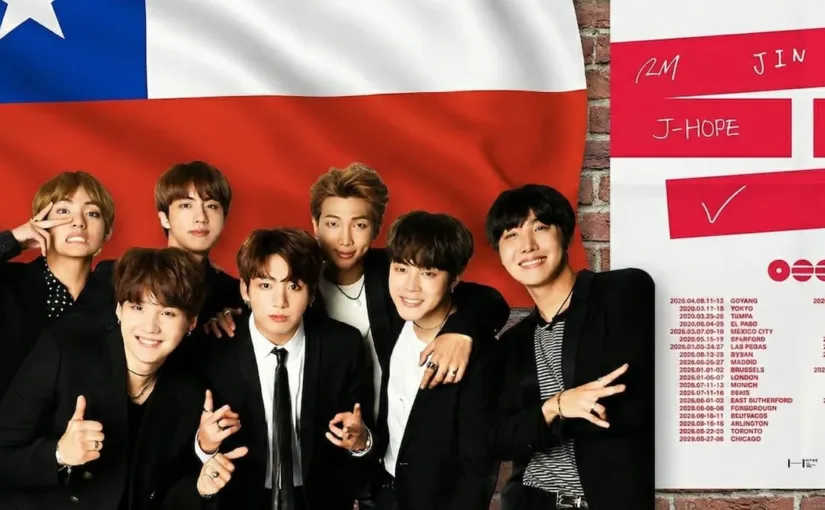 BTS anuncia su esperado regreso a Chile con dos conciertos en 2026: fechas, precios y detalles de la venta de entradas