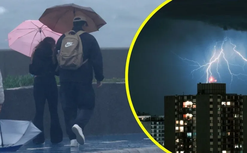 Alerta en el norte de Chile: fuertes lluvias y tormentas eléctricas en camino.