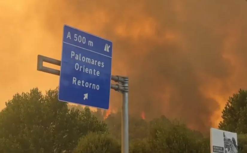 Incendios en Concepción: vecinos desafiando evacuaciones ante la crisis en San Jorge.