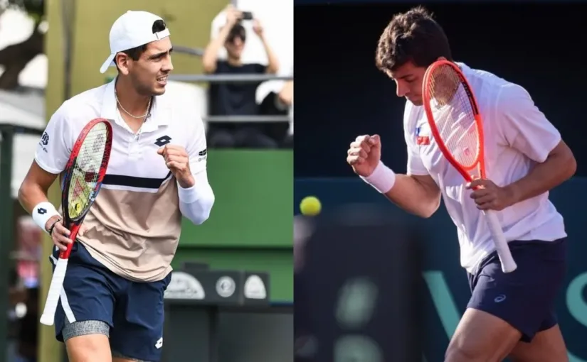Cristian Garin y Alejandro Tabilo listos para su debut en el ATP de Auckland: rivales y horarios confirmados