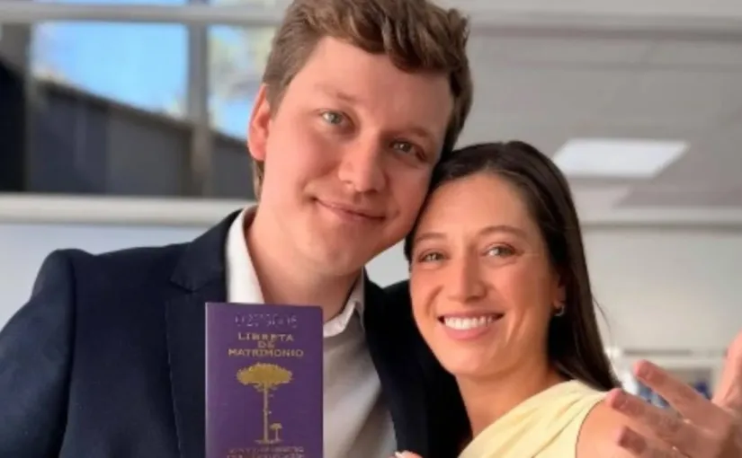 Darynka Marcic, la icónica periodista de Año Nuevo, se casa y agradece a sus seguidores por los mensajes de apoyo