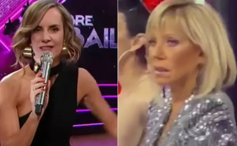 Raquel Argandoña reacciona con descontento ante la llegada de Diego Pánico.