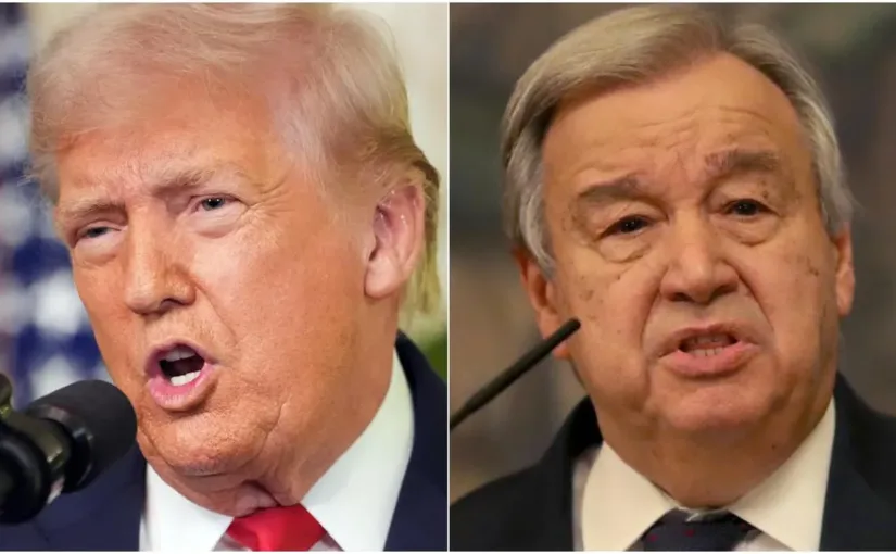 Trump ordena la retirada de Estados Unidos de 31 organizaciones de la ONU, Guterres responde con firmeza y determinación