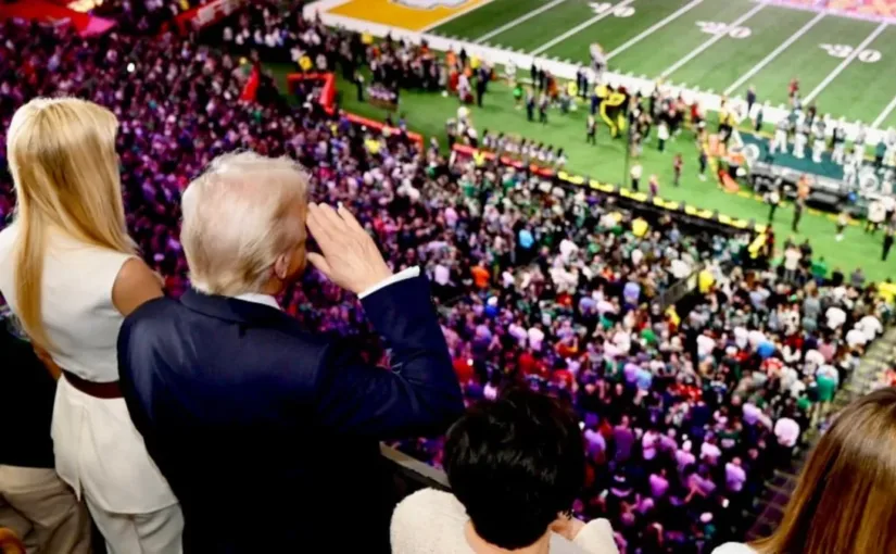 Trump se niega a asistir al Super Bowl LX por su rechazo a Bad Bunny y Green Day.