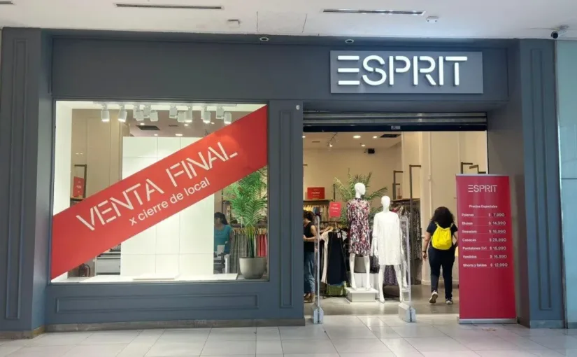 Esprit se despide de Chile: Conoce las últimas tiendas abiertas antes de su cierre definitivo en 2025