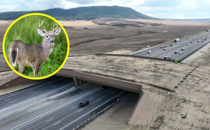 Inauguran el Greenland Wildlife Overpass en Colorado