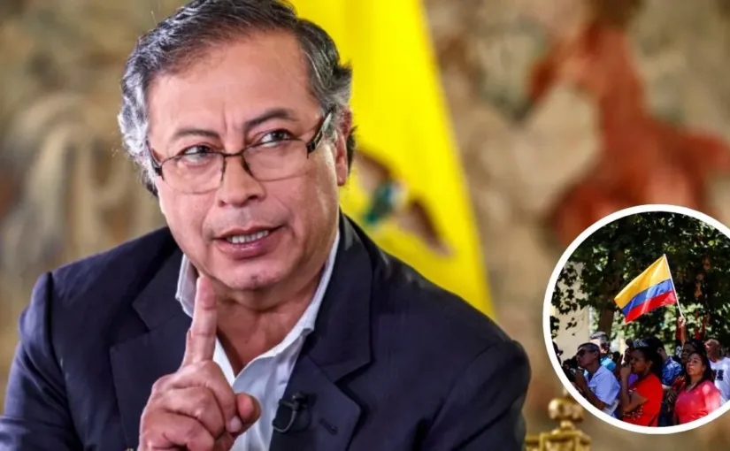 Gustavo Petro llama a los colombianos en el exterior a regresar por maltrato en el extranjero.