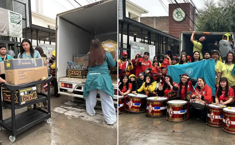Estudiantes del IP-CFT Santo Tomás Punta Arenas apoyan a familias afectadas por incendios.