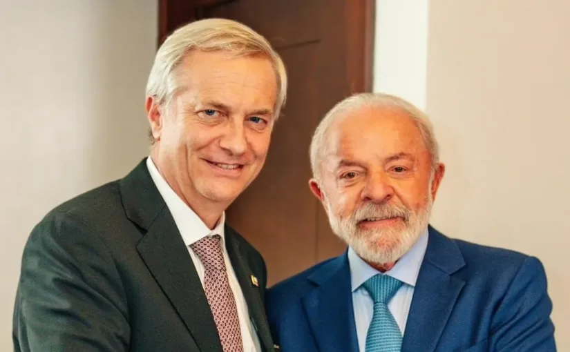 Kast y Lula: diálogo por la seguridad y colaboración entre Chile y Brasil.