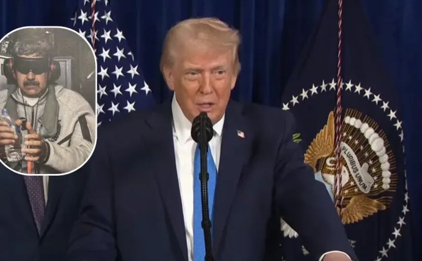 Trump asegura que Estados Unidos liderará Venezuela tras captura de Maduro y promete una transición segura y justa