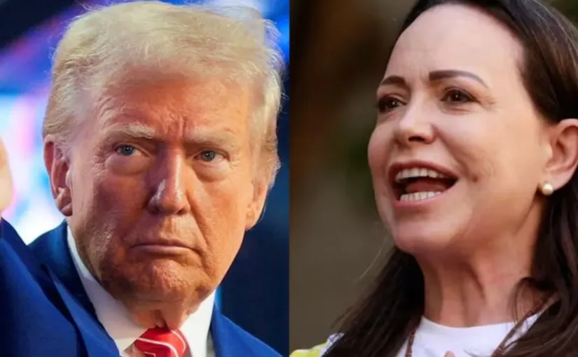 María Corina Machado agradece a Trump