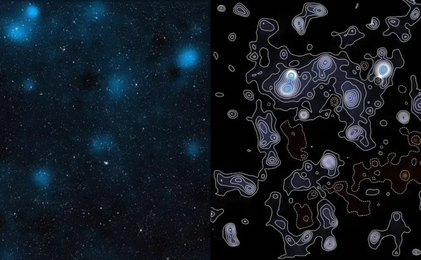 Astrónomos presentan el mapa más detallado de materia oscura, revelando su crucial papel en la formación de galaxias