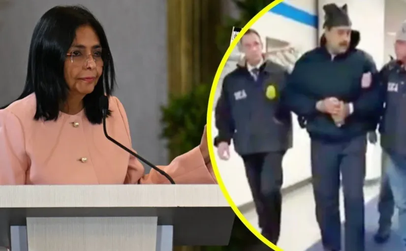 Delcy Rodríguez asume la presidencia interina de Venezuela tras el arresto de Nicolás Maduro por Estados Unidos